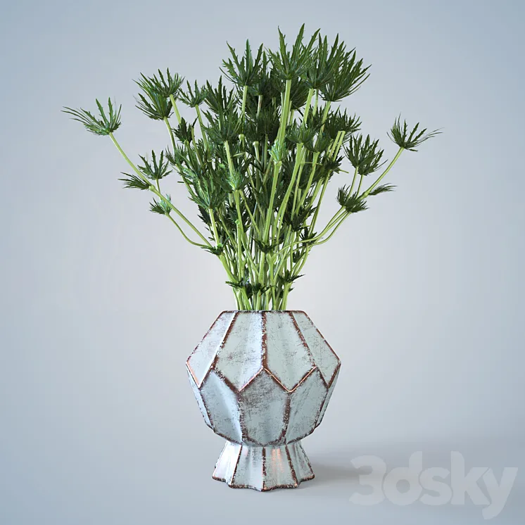 Barb in a vase 3DS Max