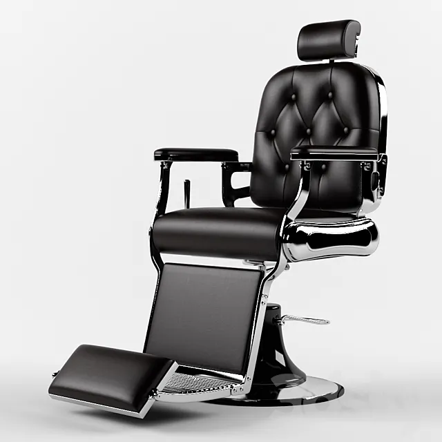 barbershop chair 3DS Max Model