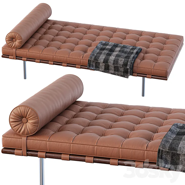 Barcelona DayBed 3DS Max Model