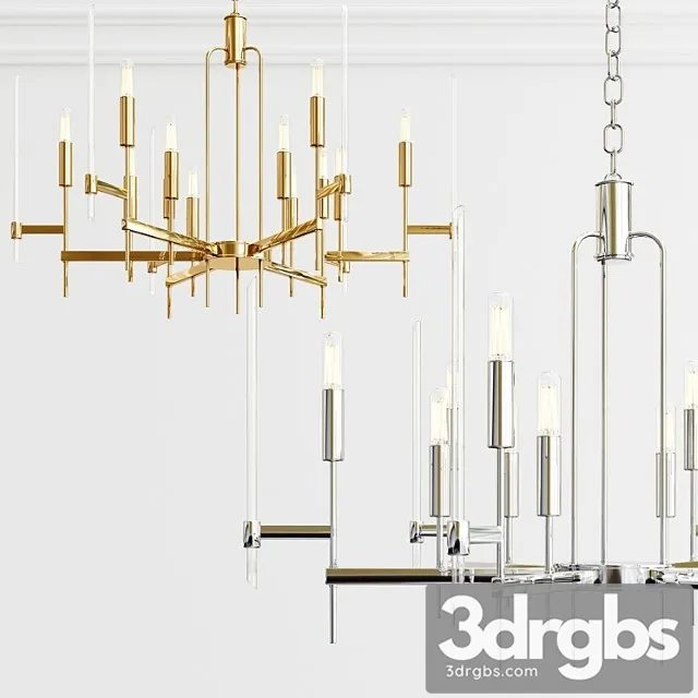 Bari 12 light chandelier