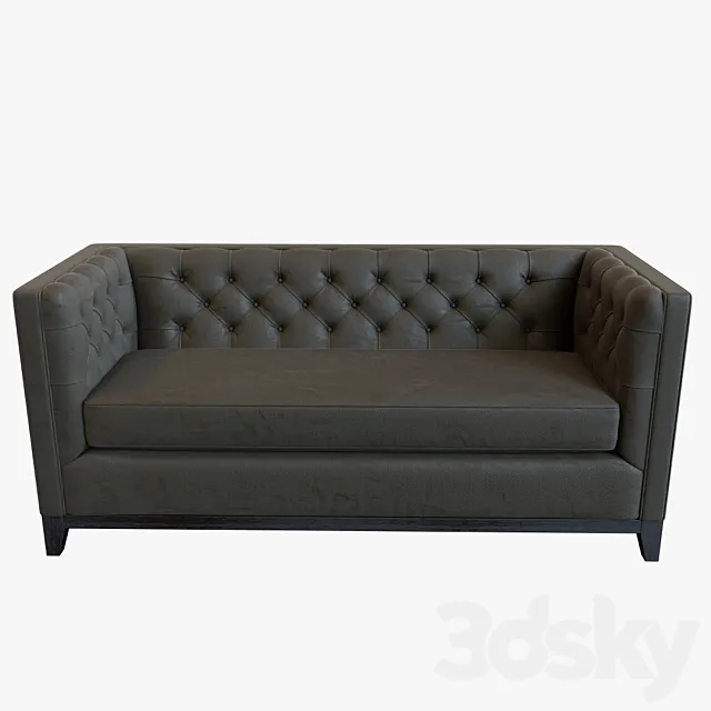 BARKER SOFA 3ds Max