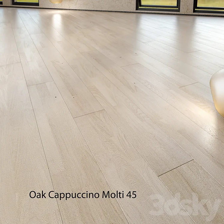 Barlinek Floorboard – Decor Line – Oak Cappuccino Molti 3DS Max