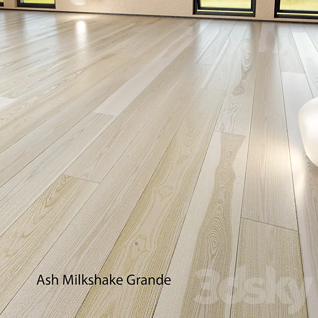 Barlinek Floorboard – Pure Line – Ash Milkshake Grande 3ds Max