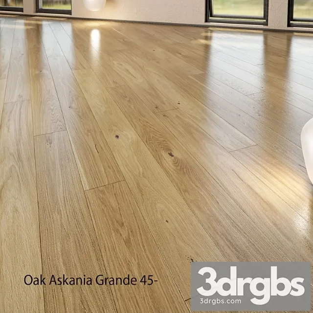 Barlinek floorboard – pure line – oak askania grande 3dsmax Download