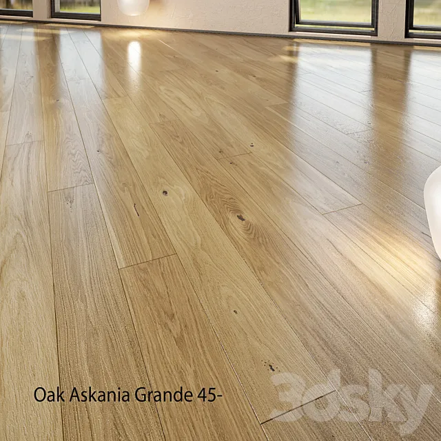 Barlinek Floorboard – Pure Line – Oak Askania Grande 3ds Max