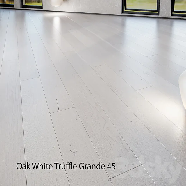 Barlinek Floorboard – Pure Line – Oak White Truffle Grande 3DSMax File