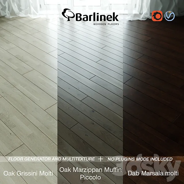 Barlinek Floors Vol.35 3DSMax File