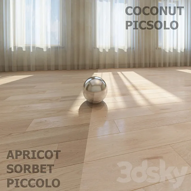 Barlinek OAK APRICOT SORBET PICCOLO COCONUT PICSOLO 3DS Max Model