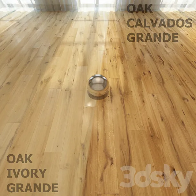 Barlinek OAK CALVADOS GRANDE_OAK IVORY GRANDE 3ds Max