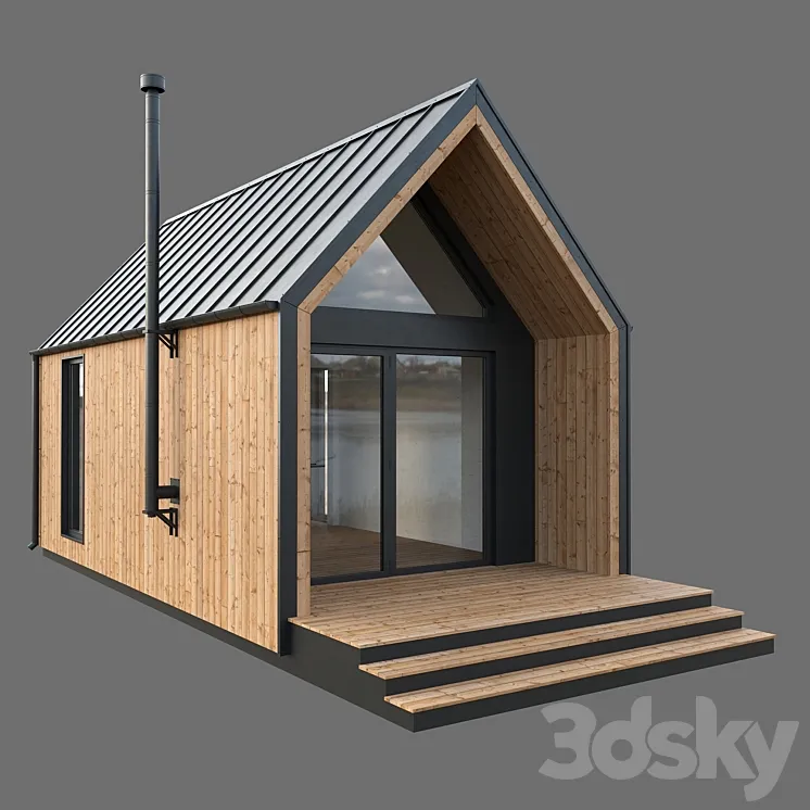 Barn house 02 3DS Max