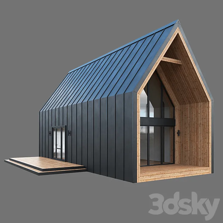 Barn house 04 3DS Max