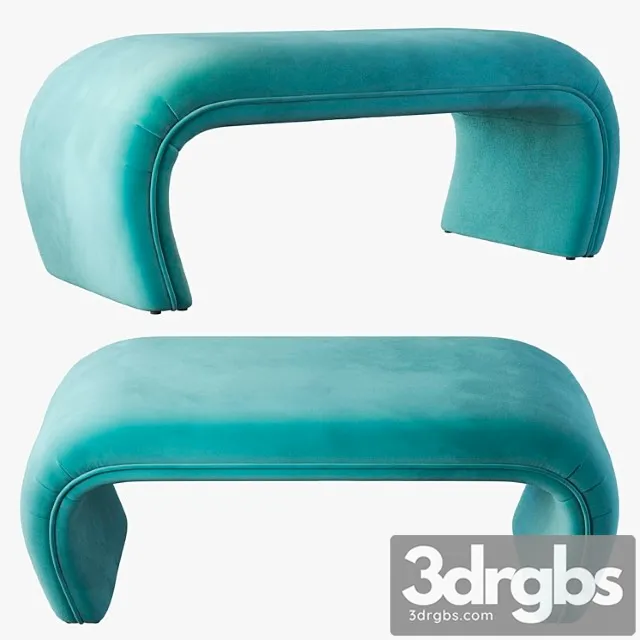 Barnes upholstered bench (5 colors)