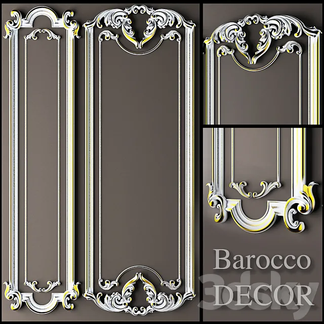 Barocco Decor2 3DSMax File