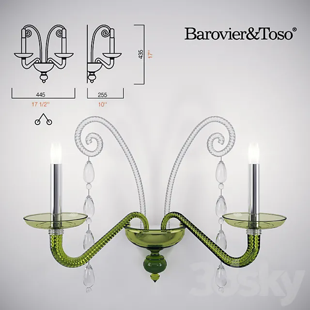 Barovier & Toso _ TAYMYR 3DS Max Model