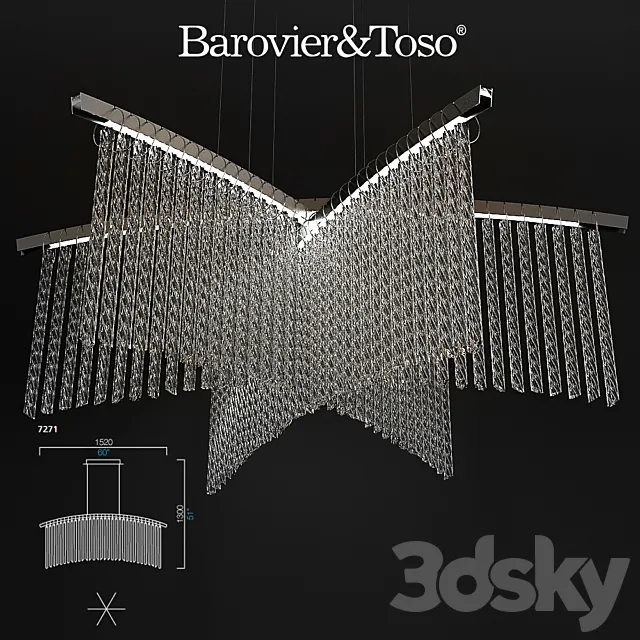 Barovier & toso Palmyra 3ds Max