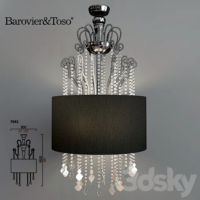 Barovier & toso Shadow Taif 3ds Max