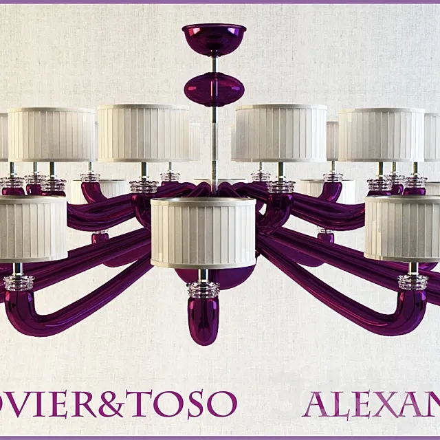 Barovier&Toso _ Alexandria 3DS Max Model