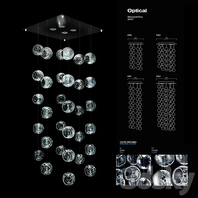 Barovier&Toso  Optical 3DS Max Model