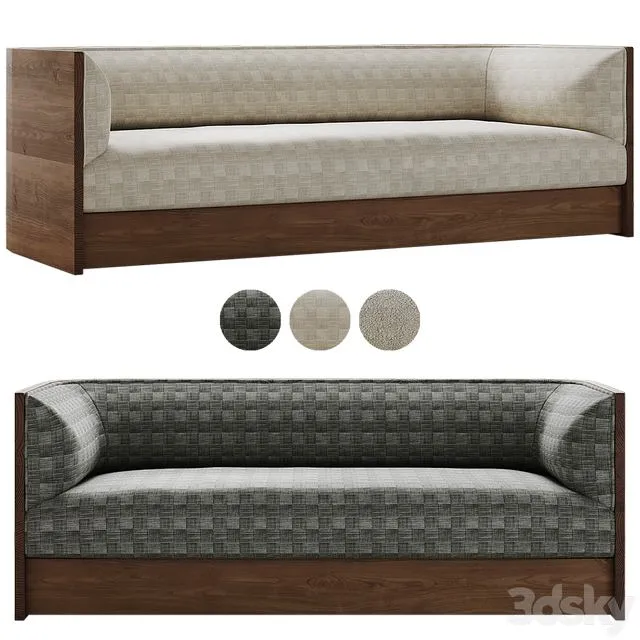 Barrel Lounge by Mr and Mrs White 3dsMax Model