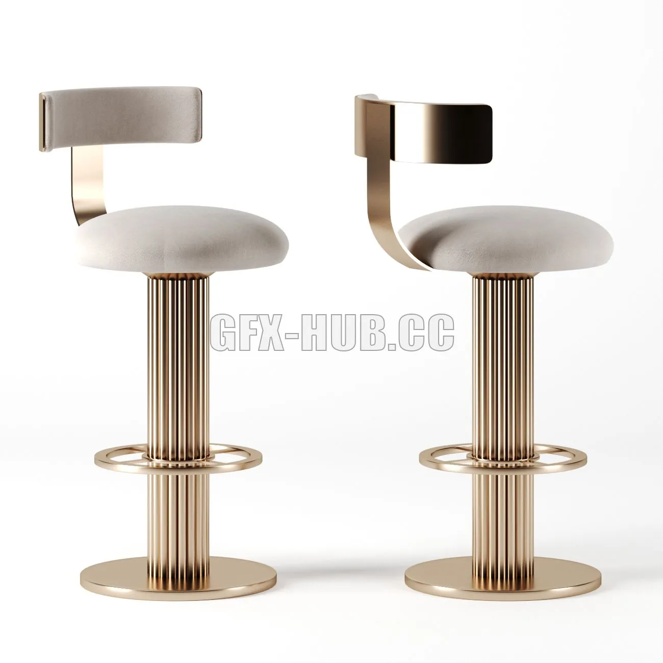 Barsools by Designs for Leisure 3dsMax Model