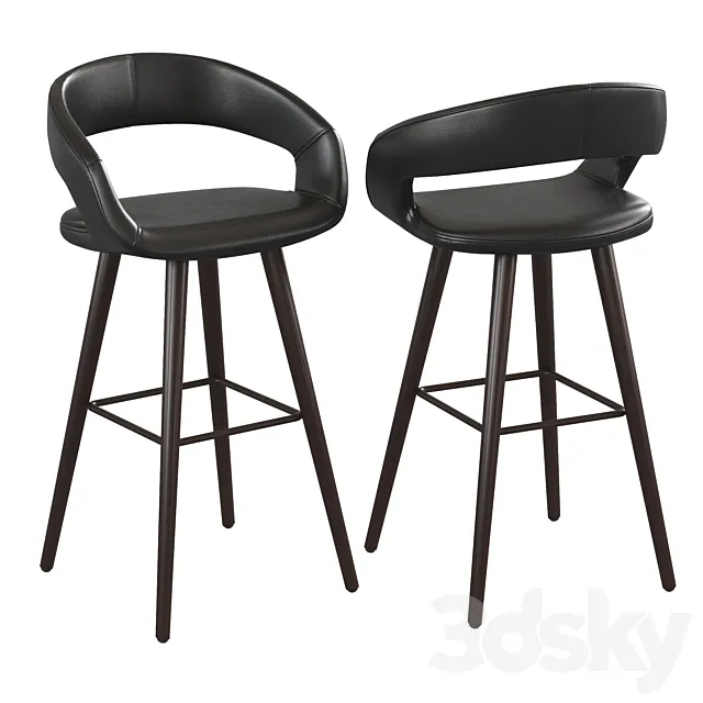 Barstool 29 inch 3ds Max