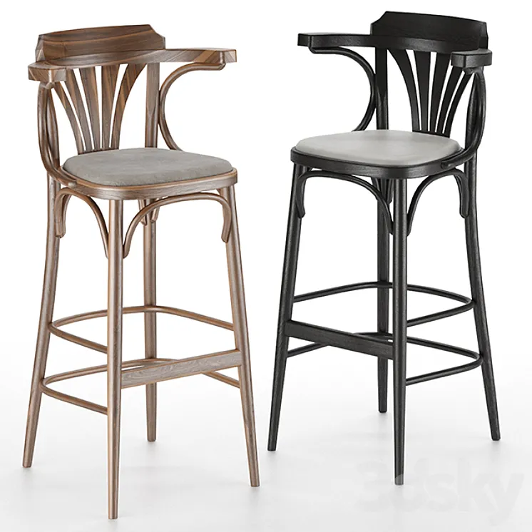 Barstool by TON 3DS Max