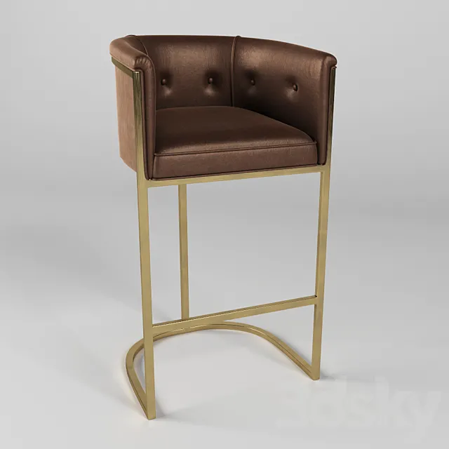 Barstool Calvin Arteriors Home FURNITURE 6826 3DSMax File