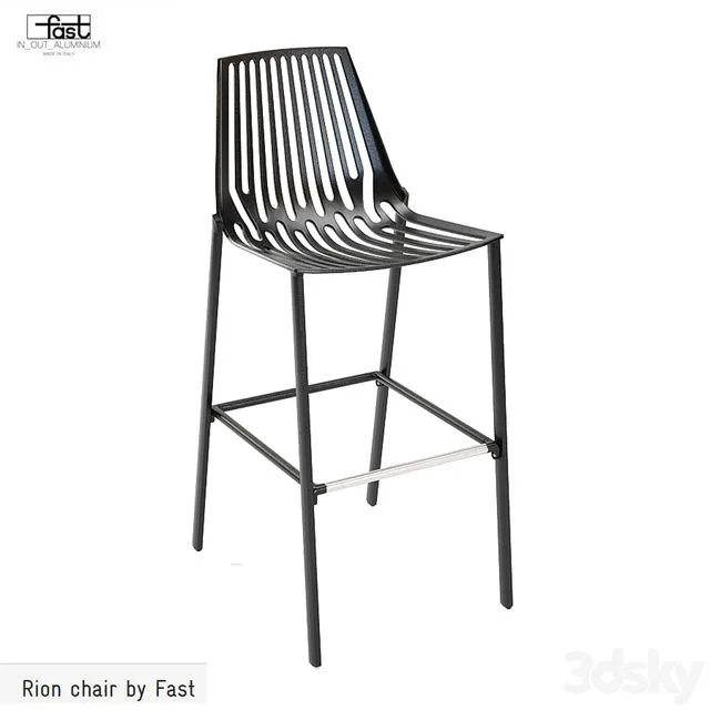 Barstool Fast Rion barstool 3dsMax Model