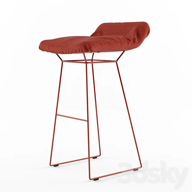 Barstool Leya bar stool 3DS Max Model