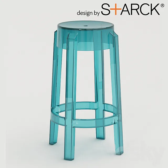 Barstool PHILIPPE STARCK – Ghost 3DS Max Model