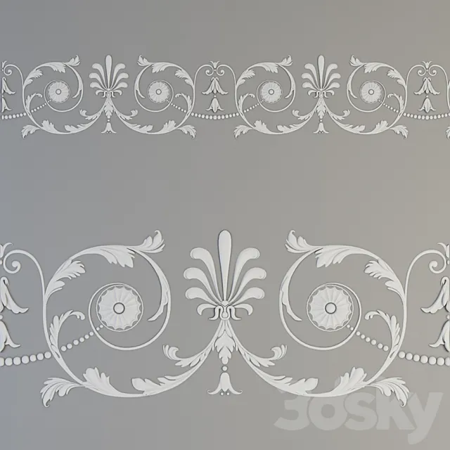 Bas-relief 3DSMax File