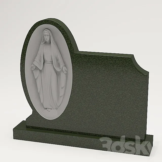 Bas-relief Maria 3DS Max Model