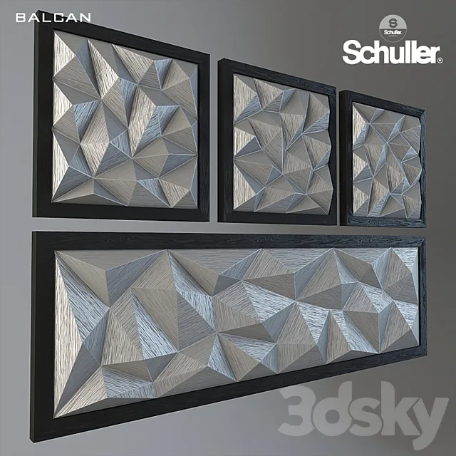 Bas Schuller Balcan art. 78 7112 78 7234 3DS Max Model