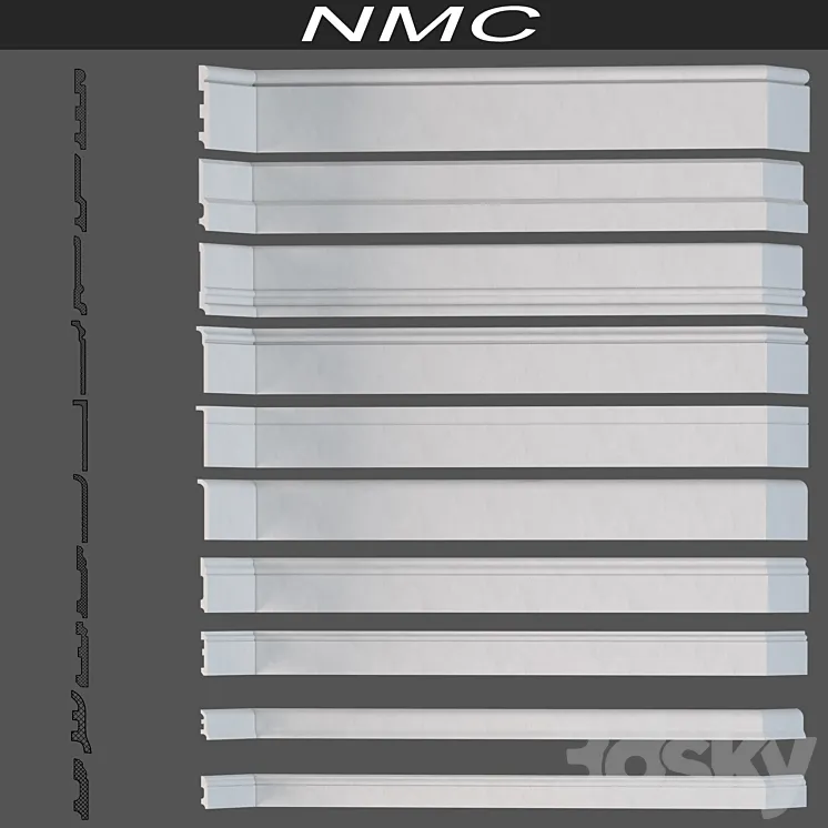 Baseboards NMC 3DS Max