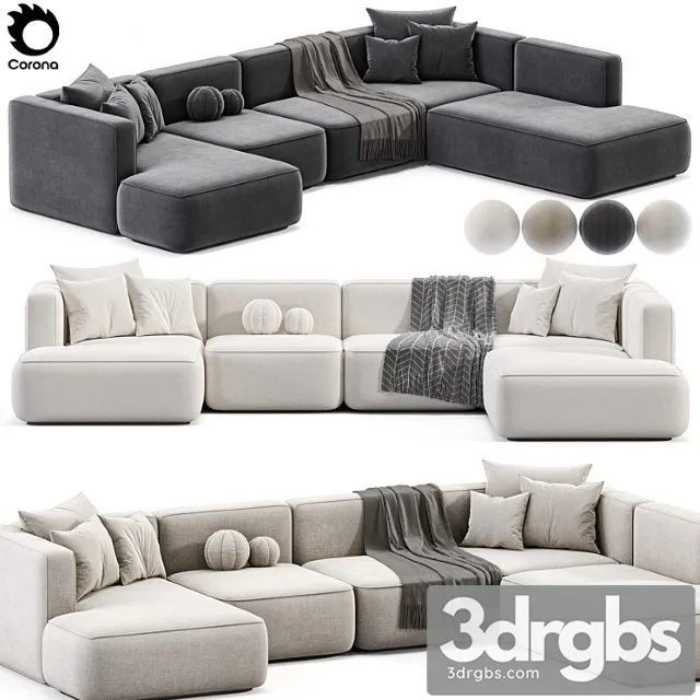 Basecamp family sofa by makenordic