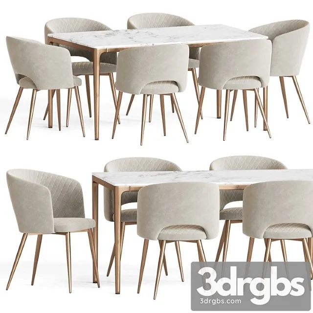 Basel chair canto table dining set