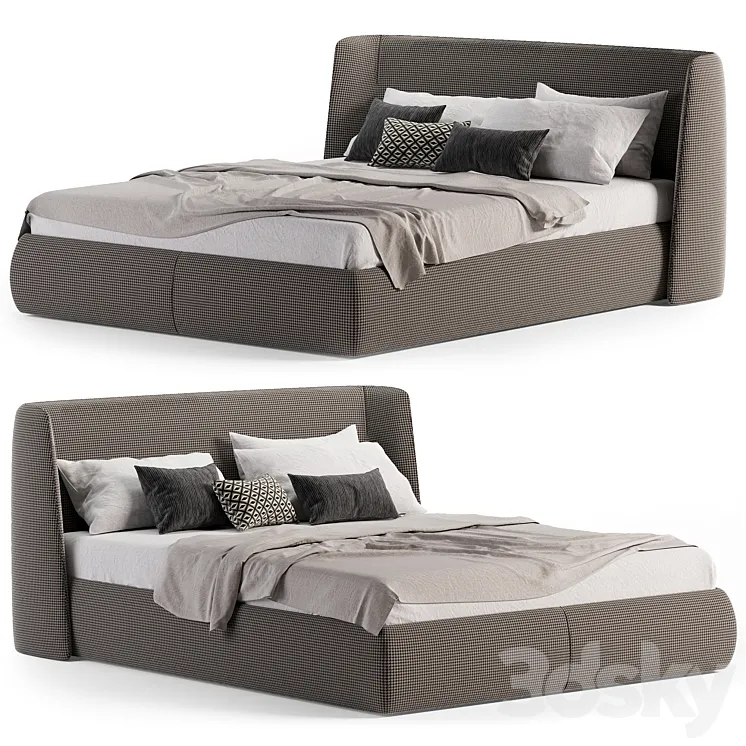 Basket bed by Bonaldo 3DS Max Model