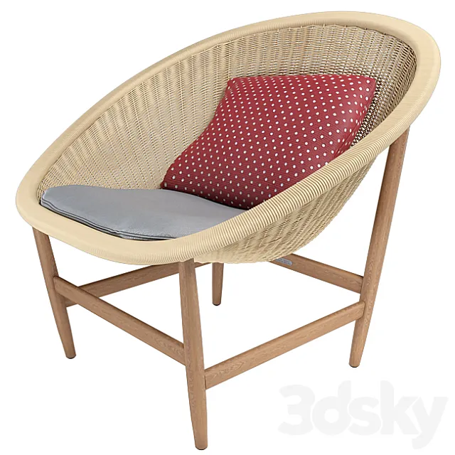 Basket Chair – Kettal 3ds Max