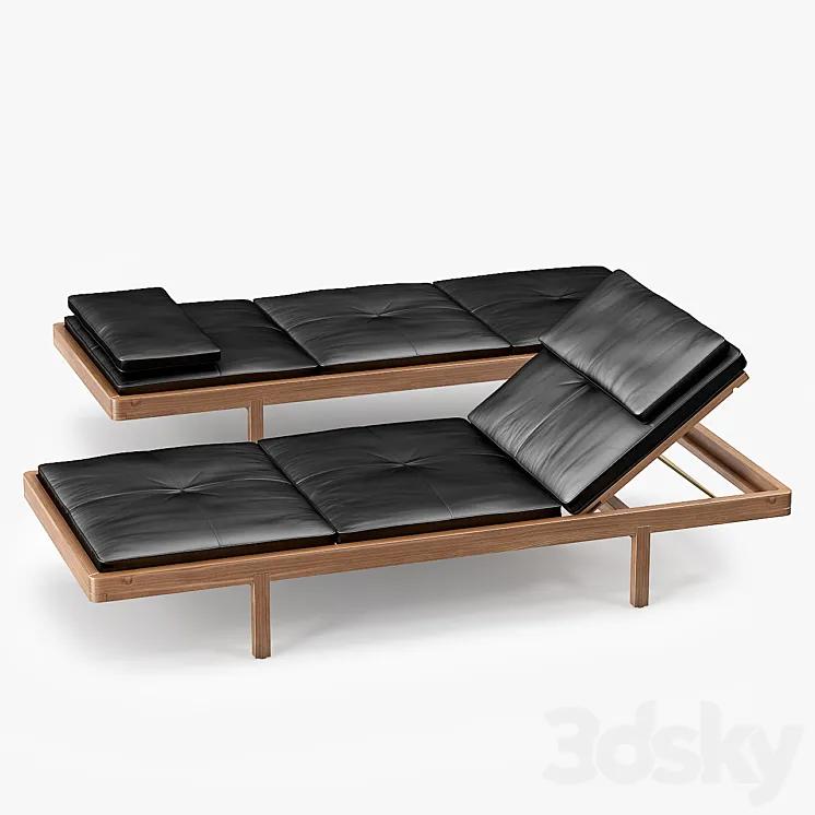 Bassam Fellows Daybed 3DS Max