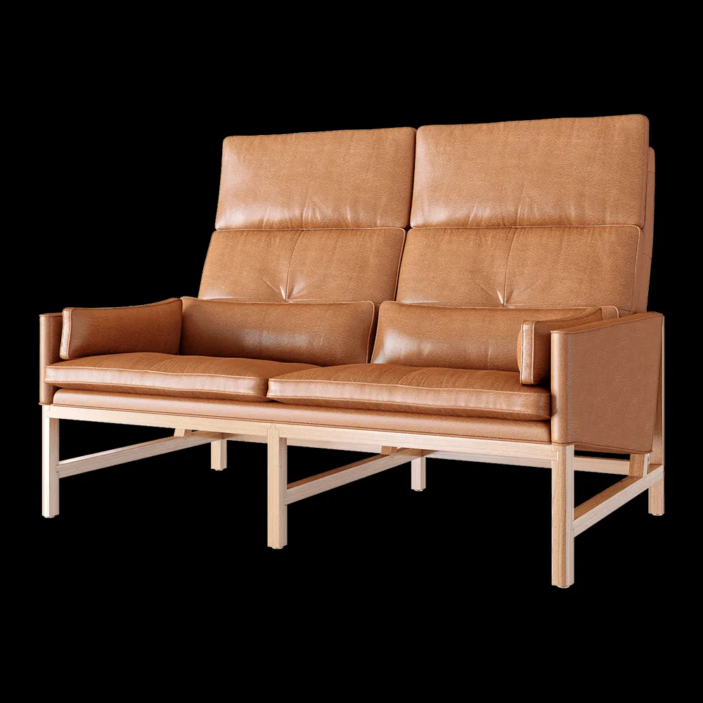 BassamFellows – High back lounge chair CB-510 3ds Max