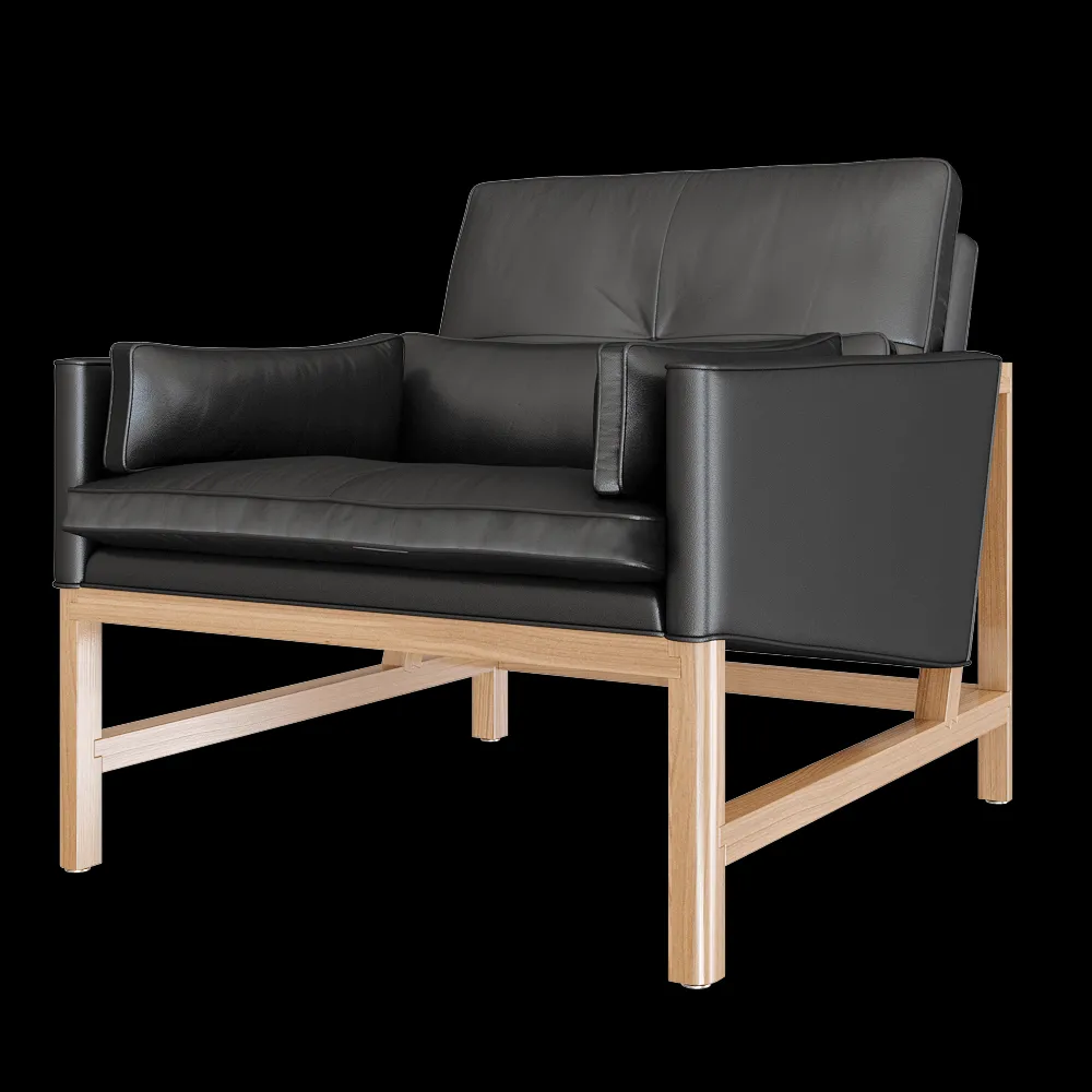 BassamFellows – Lounge chair CB-50 low back 3ds Max