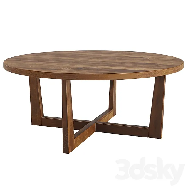 Bassett coffee table 3ds Max