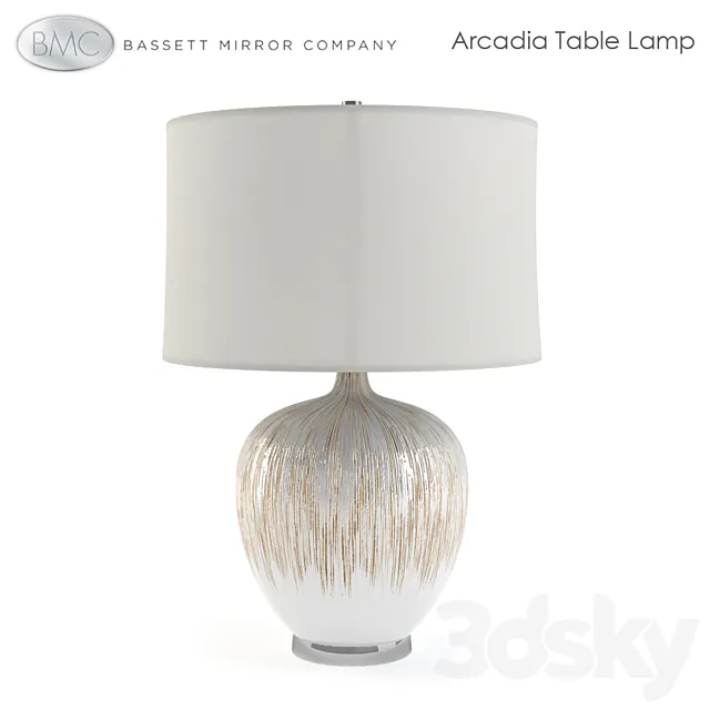 Bassett Mirror Arcadia Table Lamp 3DSMax File
