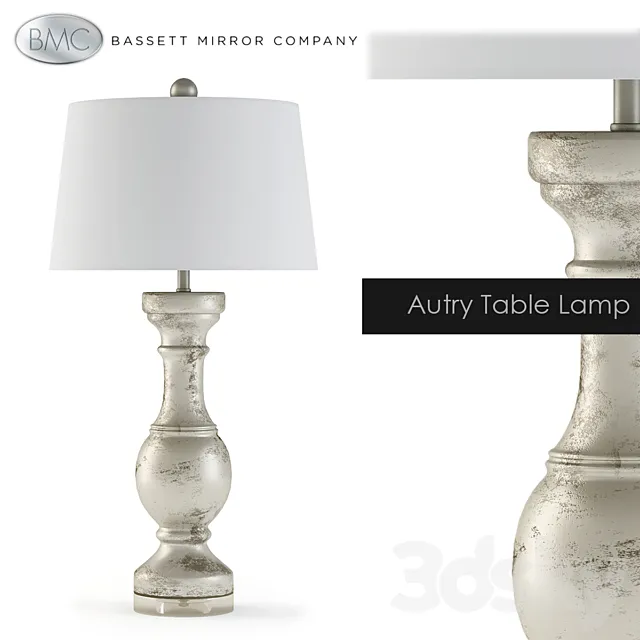 Bassett Mirror Autry Table Lamp 3ds Max