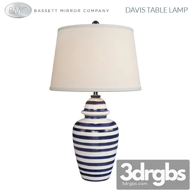 Bassett Mirror Davis Table Lamp 3dsmax Download