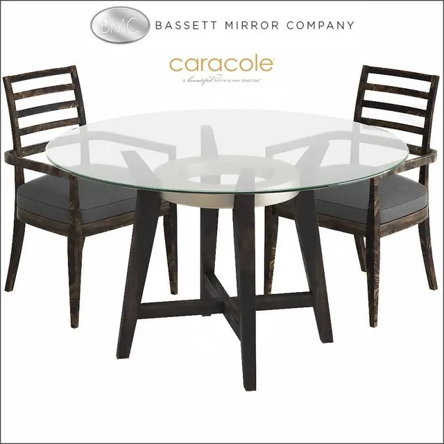 Bassett Mirror Thoroughly Modern Elston Dining Table 3dsMax Model