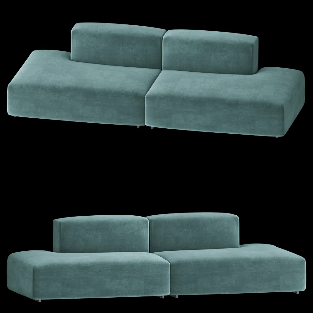 BASTA – Sofa Cubi Studio Open Ends 3ds Max
