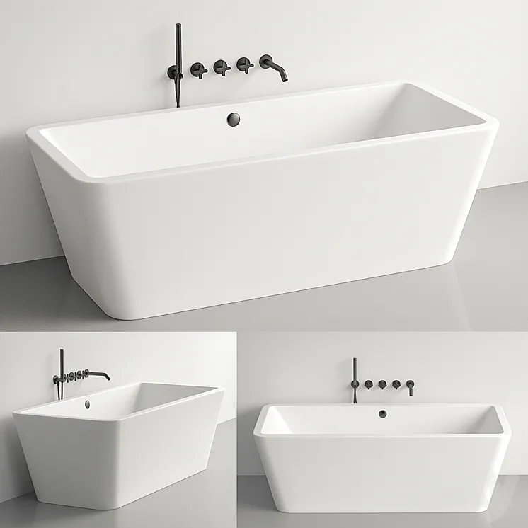 Bath Azzurra Build 3DS Max