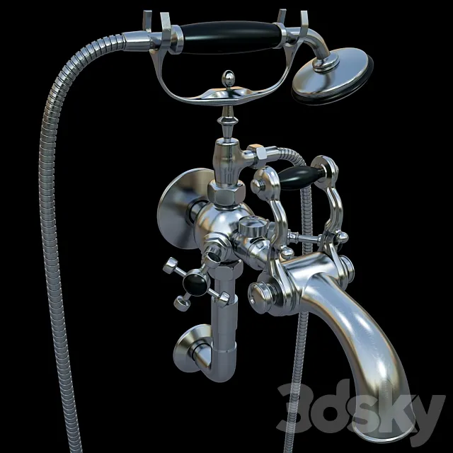 Bath mixer 3ds Max