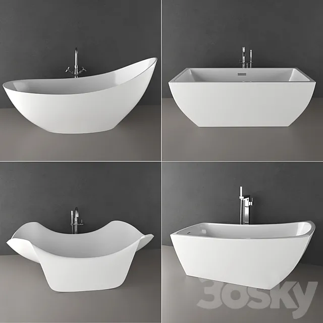 Bath set 2 3DS Max Model